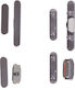 Chei laterale Alb pentru iPhone 14, iPhone 14 Plus