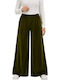 Sweatpants Flared Fleece Khaki