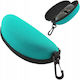 Glasses Case Zola Universal Soft Lining 17x8.5 Cm Turquoise