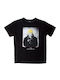 Μπλούζα Lost Boys David Poster Stone Wash T-shirt Black Lbstnw01mb