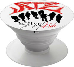 Stray Kids Boy Band Phone Holders Stand Λευκό Βάση Στήριξης Κινητού Στο Χέρι