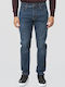Pantaloni Jeans pentru Bărbați Albastru