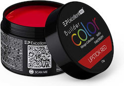 Excellent Pro Builder Gel Νυχιών Κόκκινο 15gr