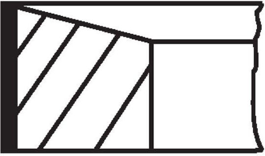 Satz Kolbenringe Mahle 021 Rs 00129 0n0
