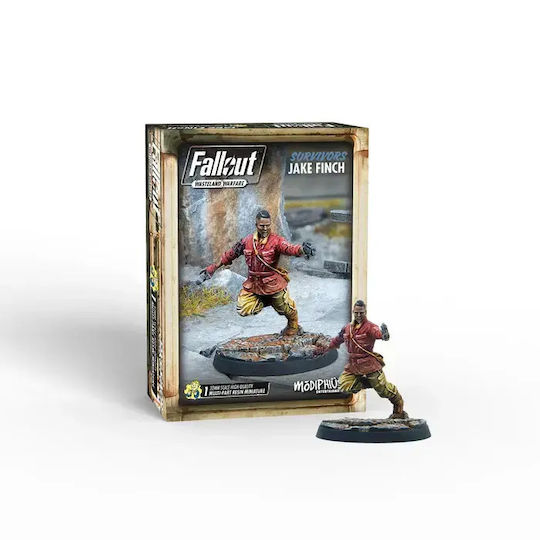 Fallout Wasteland Warfare Jake Finch Promo Modiphius
