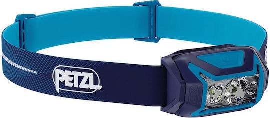 Petzl Rechargeable Headlamp LED IPX4 with Maximum Brightness 625lm Blue
