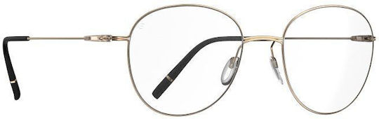 Silhouette Silh5577/75 7530 Frauen Brillengestelle mit Rezept Titan Classic Gold Gold
