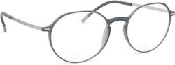Silhouette Silh2918/75 6510 Männer Brillengestelle mit Rezept Titan Neutral Grau