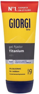 Hair Spray Giorgi Line Titanium Silicone-free 48h Hold 170ml