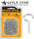 Epica Star Hook with Length 4.2mm 50pcs