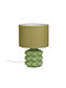 Trio Lighting Lampă de masă pentru Soclu E14 cu Abajur Verde și Bază