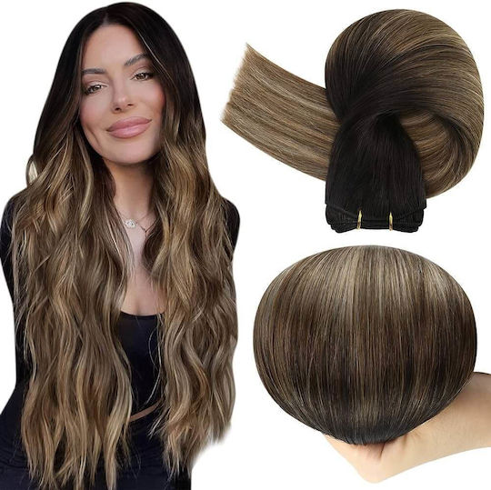 Haarteile Invisible Genius Menschliche Haare Balayage Nr 1b 6 27