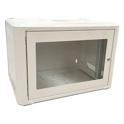 Masterlan RCFP-6U-4G Wandmontierter Rack-Schränke