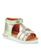 Sandale Tip Pantof Mallorie Aurii
