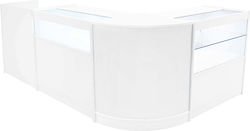 Gravity Led Set Mobilier Recepție B900 C900 Tb60 și Cm60 Alb Gravity Led Set Mobilier Recepție B900 C900 Tb60 și Cm60 Alb