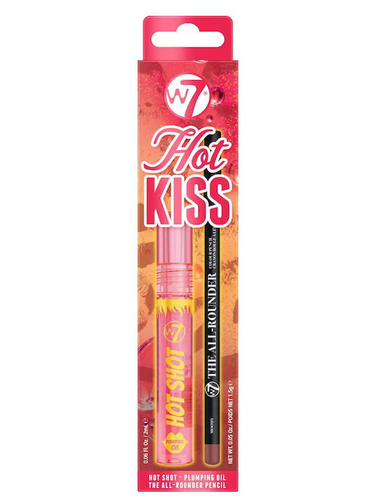 W7 Cosmetics Hot Kiss Duo Make-up-Set 2Stück