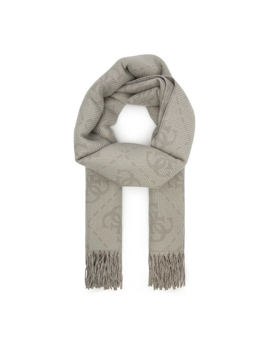 Guess Women's Wool Scarf Gray