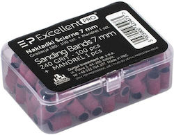 Excellent Pro Sanding Bands Disposable Sanding Bands 240 Grit 7mm Diameter Core 100 Pieces
