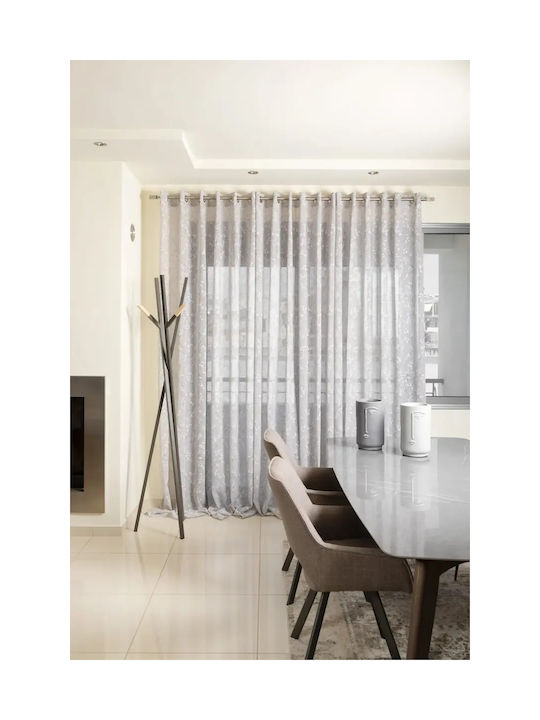 Mattex Window Curtain With Gray Grommets 140x280cm