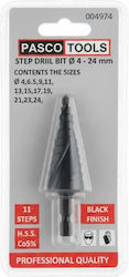 Konkische Cutter Bit Kobalt Co5% 4-24mm Pasco 4974 Konkische Cutter Bit Kobalt Co5% 4-24mm Pasco 4974