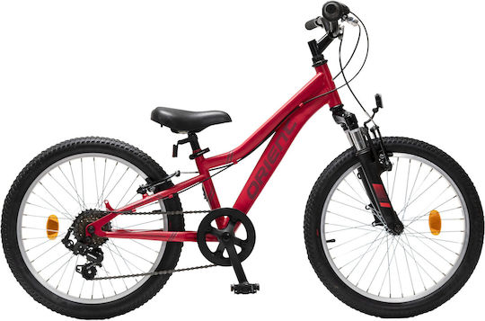Ποδήλατο Orient Snake Pro 20" 6 Ταχυτητες 2025 Δώρο Φωτάκια Led & Κουδούνι Κοκκινο