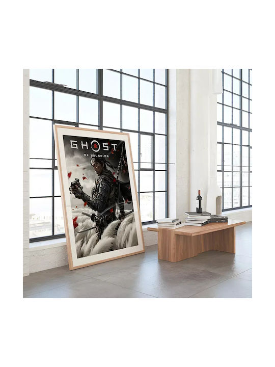 Gaming Poster Ghost Tsusima Cover Gm2339 30cm X...
