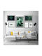 Poster Eucalyptus Pst25204 50cm X 70cm Frame Dark Natural Wooden Brown
