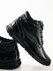 Leather Black Men's Boots