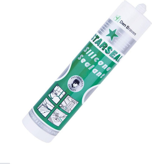 Bostik Den Braven General Purpose Sealant Silicone Transparent 260ml