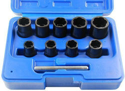 Satz 10 Stück Steckdosen 3/8" Krafte Gamateh