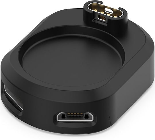 Φορτιστής Σταθμός Φόρτισης Ρολόγια Garmin Μαύρο