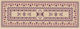 Stamped Embroidery Runner Cross Stitch Folk Inspiration 50cm X 130cm 1 Piece