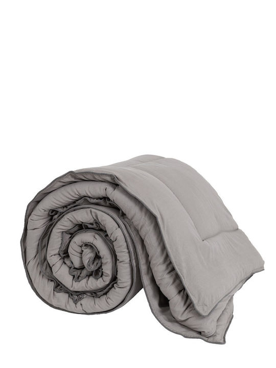Nima Bettdecke Einzelbett 160x240cm Abalone Beige