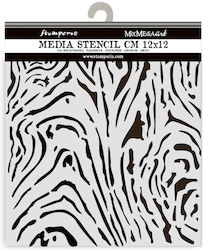 Mix Media Schablone Versteckter Grove Holz Must...