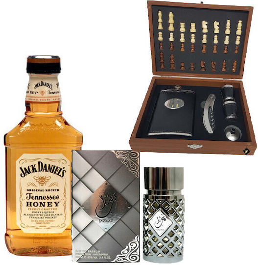Nouvas Package Arabic Perfume Jazzab Silver 100ml Box Accessories Woody Look A Bottle Jack Daniel’s Honey 200ml