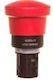 Powered Mushroom Button Red Detachable Plastic Ip69k Sirius Act 3su1000-1ha20-0aa0