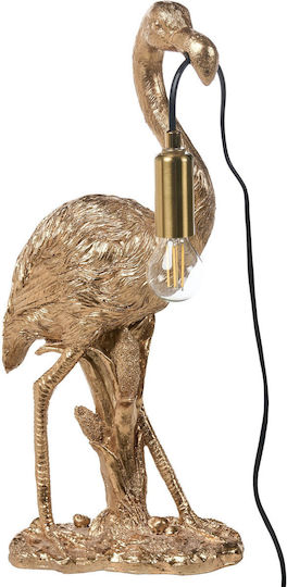 Beliani Lustră Decorativă Flamingo Auriu