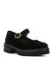 Suede Ballerinas Black