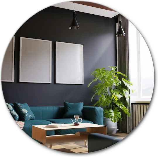 Tulup Without Frame Round Wall Mirror 1pcs