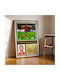 Poster Cristiano Ronaldo Sc110 30cm X 40cm Black Wooden Frame