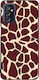 Sonique Animal Print Series Samsung Galaxy M52 5G Giraffe 03 Mobile Phone Case