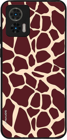 Калъф Sonique Animal Print Series Motorla Edge 30 Neo 5G Жираф 03
