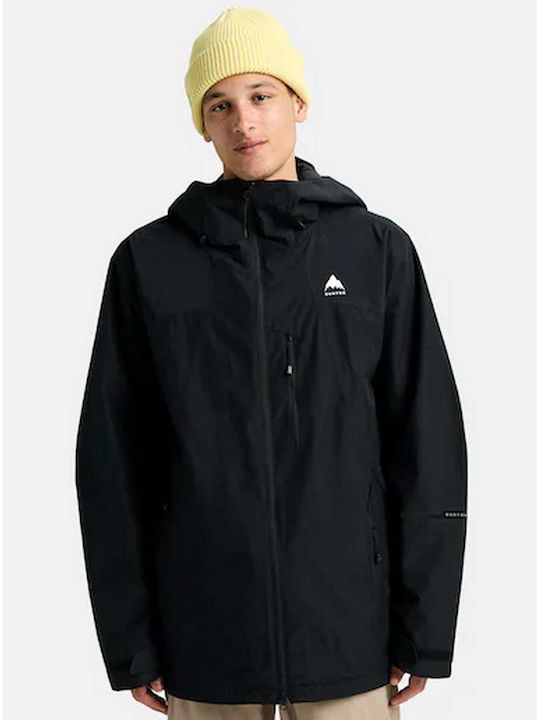 Burton Reserve 2L 302551-A04 Ανδρικό Μπουφάν για Σκι & Snowboard Μαύρο