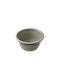 Estia Dip Serving Bowl Round made of Porcelain Gray
