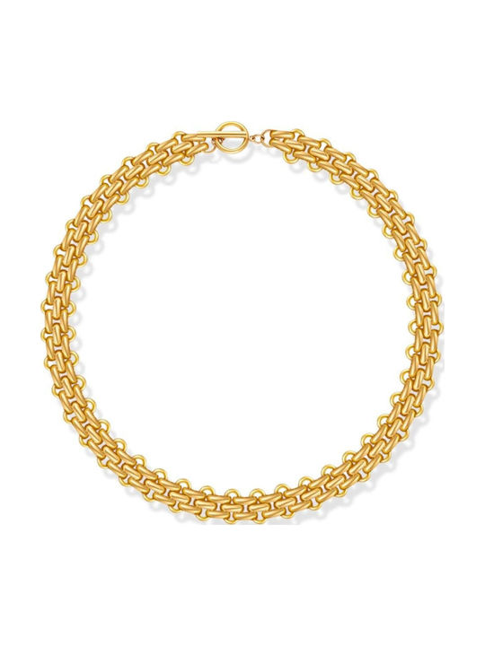 Callajewels Choker από Επιχρυσωμένο Ατσάλι Callajewels Choker από Επιχρυσωμένο Ατσάλι