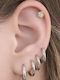 Nire Earring Gold Plated Titanium