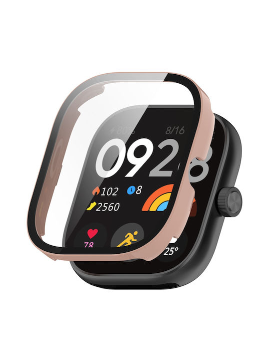 Πλαστική Θήκη σε Ροζ χρώμα για Xiaomi Redmi Watch 4