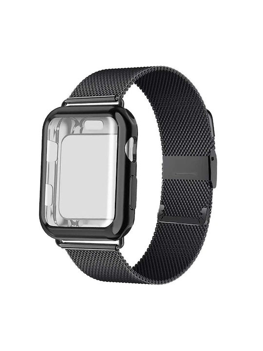 Erbord Silikonhülle in Schwarz Farbe für Apple Watch 1/2/3/4/5/6/SE 38/40MM Erbord Silikonhülle in Schwarz Farbe für Apple Watch 1/2/3/4/5/6/SE 38/40MM