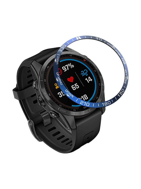 Schutz-Bezel in Blau Farbe für Garmin Fenix 7