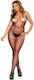 Catsuit Lapdance Leah Black 2xl-3xl